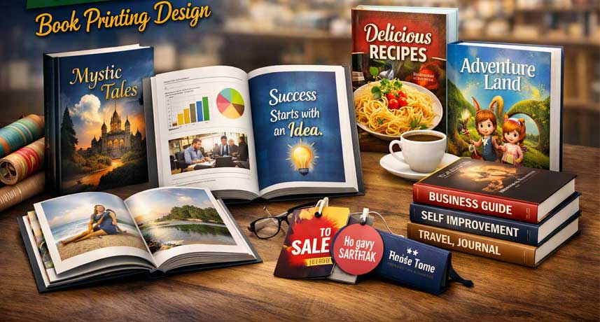 Book design and printing company in Okhla Delhi