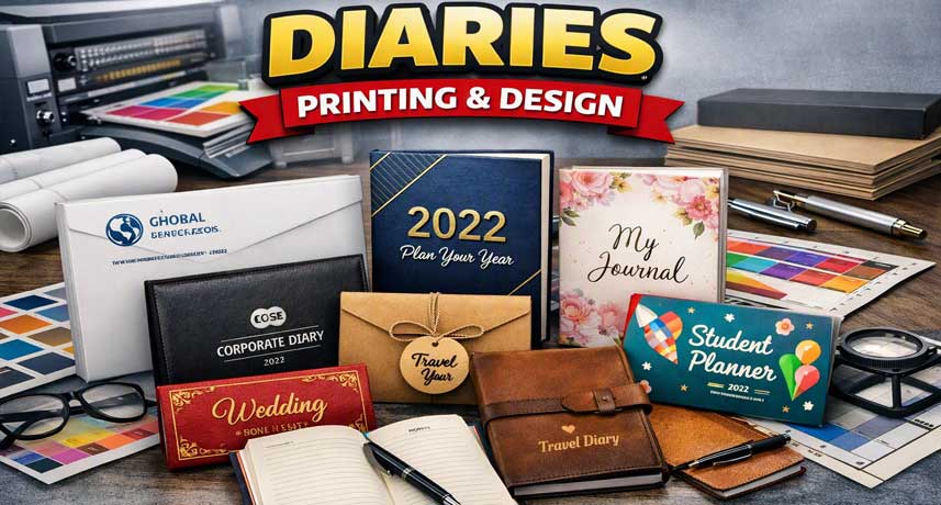 Diaries Design Printing in Okhla Delhi