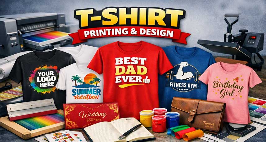 T-Shirt Design Print In Okhla Delhi NCR